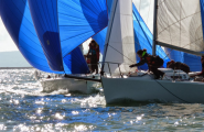 Sail boat and sea sports