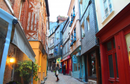 Honfleur old streets