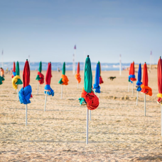 DEAUVILLE on the beach